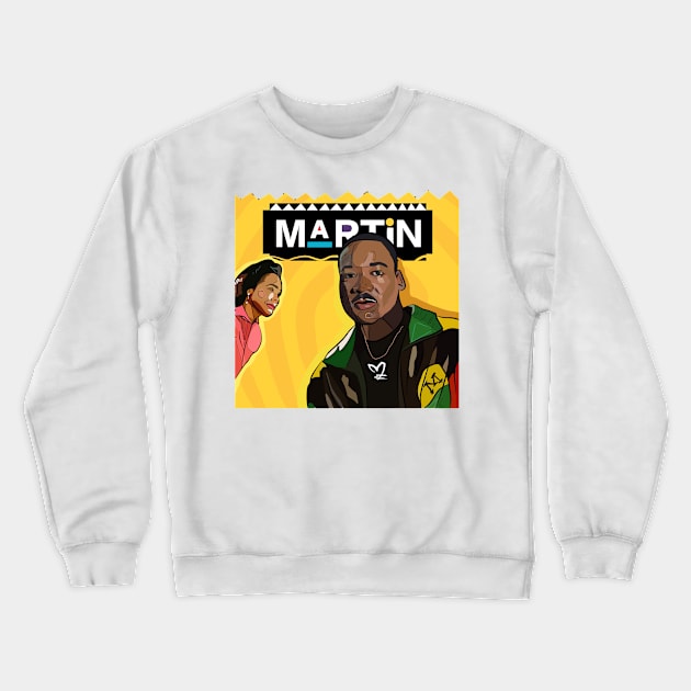 Martin Art Crewneck Sweatshirt by woleswaeh